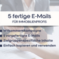 5 fertige E-Mails für Immobilienmakler