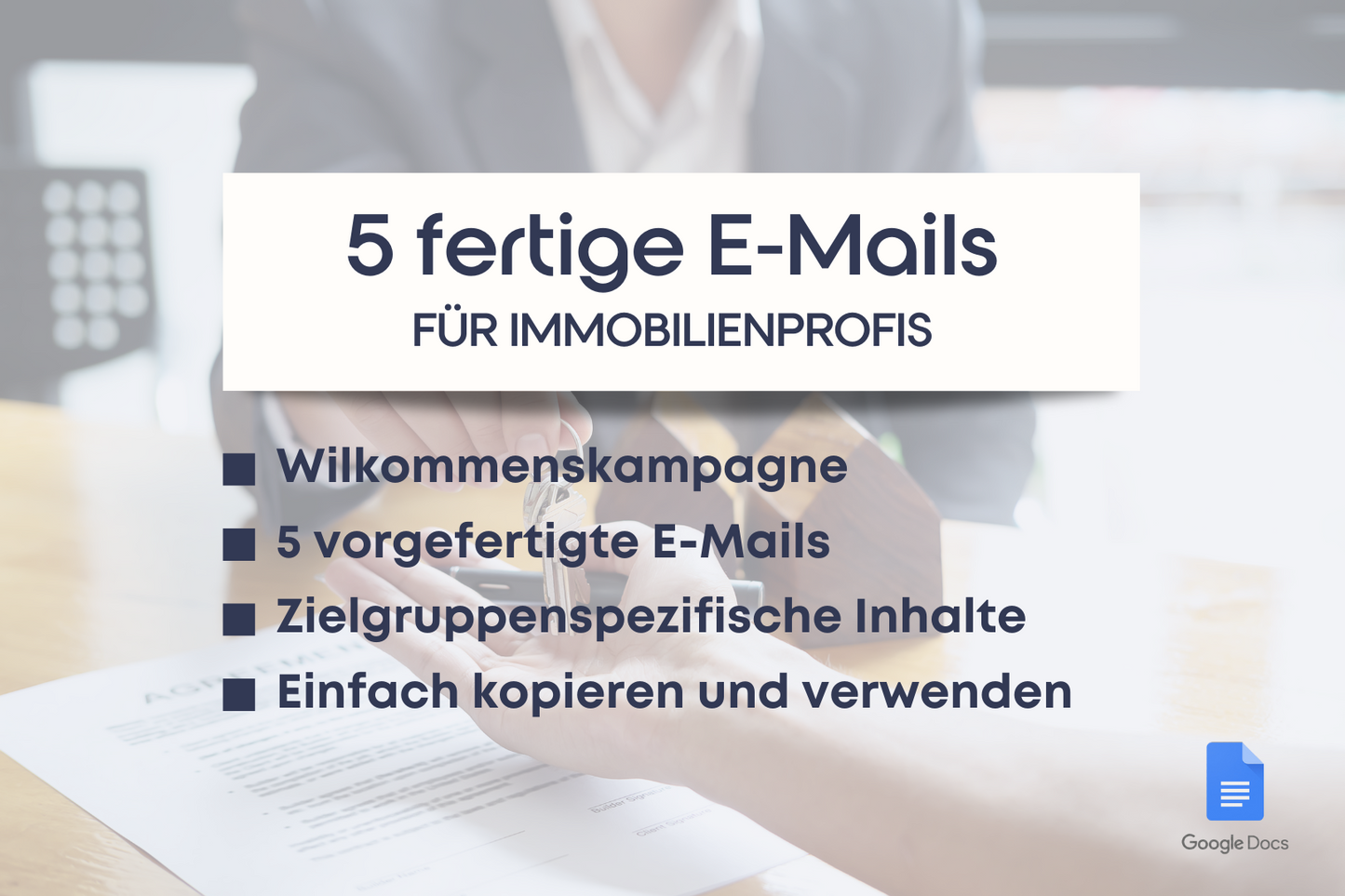 5 fertige E-Mails für Immobilienmakler